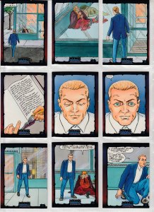 Dark Dominion # 0 Trading Cards  Rare Steve Ditko painted art ! 45  Cards !