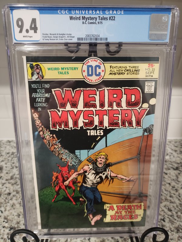 Weird Mystery Tales #22 CGC 9.4