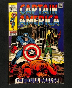 Captain America #119 3rd Falcon! Red Skull!