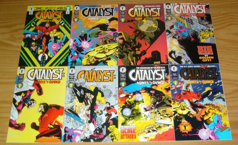 Catalyst #1-7 VF/NM complete series + comics' greatest world one-shot dark horse