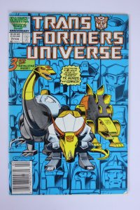Transformers Universe #3 (1987) Transformers Newsstand FN