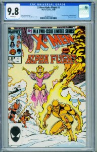 X-Men/Alpha Flight #1  1985 - Marvel -CGC 9.8 - Comic Book-3826585014