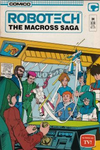 Comico Comics! Robotech! The Macross Saga! Issue #24!