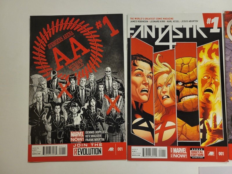 4 Marvel Comics #1 AA + #1 Fant4stk + #1 Invaders + #10 Cloak and Dagger 82 TJ4