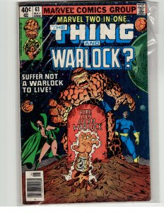 Marvel Two-in-One #63 (1980) Warlock