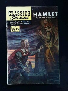 Classics Illustrated: Hamlet #99  Gilberton Comics  Fn  Hrn 158 