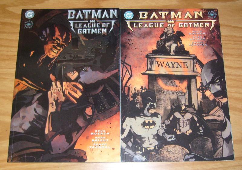 Batman: League of Batmen #1-2 VF/NM complete series - elseworlds - doug moench