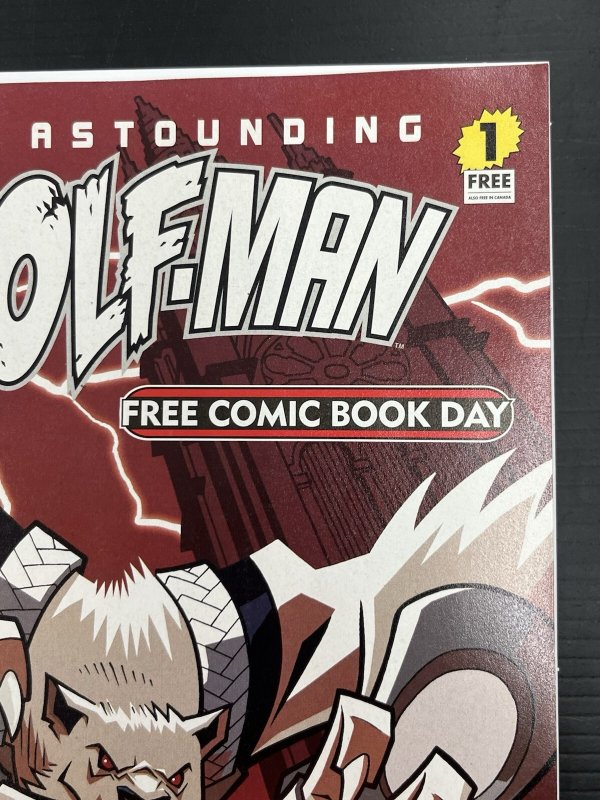 Astounding Wolf-Man #1 FCBD SIGNED JASON HOWARD VF INVINCIBLE KIRKMAN PROSHIPPER