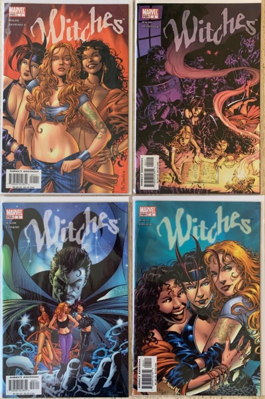 WITCHES 1-4 | MARVEL 2004 | COMPLETE MINI-SERIES | VF TO VF/NM