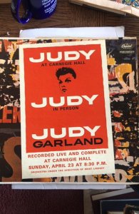 Judy at Carnegie Hall Judy in person 2disc vinyl 1961,C All my vinyl