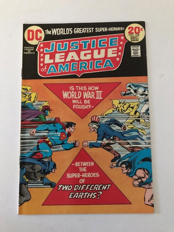 Justice League of America #108  (DC Comics; Dec, 1973) - Earth X story - VF