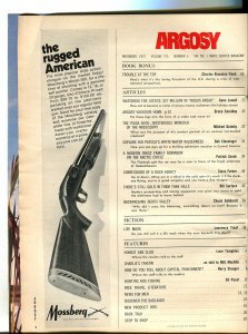 Argosy 11/1972-Popular-Plot Against President-exploitation-pulp fiction-VG
