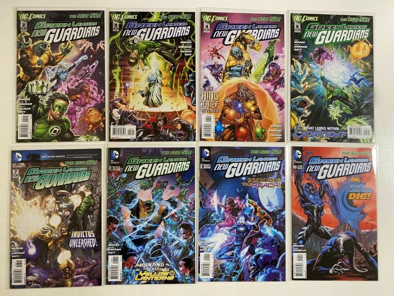 Green Lantern New Guardians lot #2-40 + 3 extras 40 diff 8.0 VF (2011-15) 