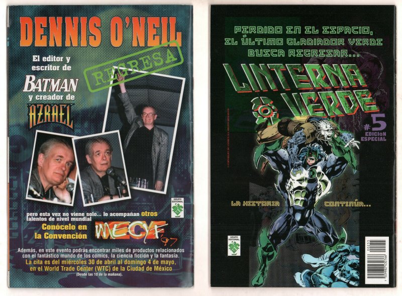 Batman Contagio #2 & Superman #255 Spanish 2pc Lot (8.0) Dennis O'Neil File Copy