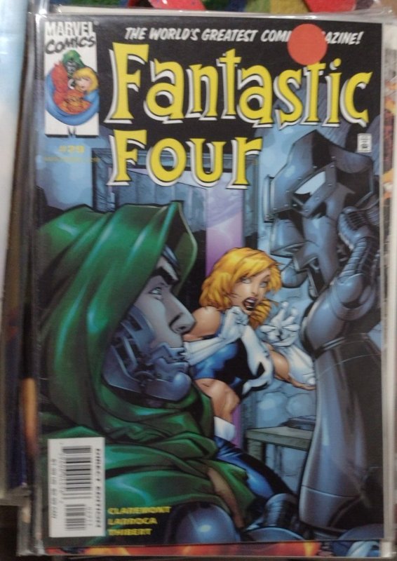 Fantastic Four  # 29 2000  MARVEL DISNEY LEGACY 458  doctor doom is reed