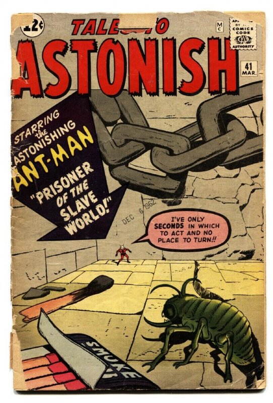 Tales to Astonish #41 comic book-Ant-Man-Kirby-Marvel-1962