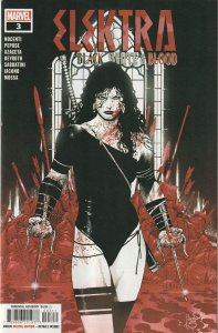 Elektra Black White & Blood # 3 Cover A NM Marvel 2022 [F6]