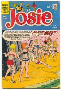 Josie #42 1969- Archie Silver Age Comic- VG