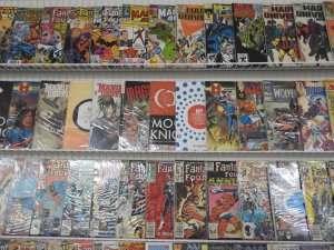 Huge Lot 110+ Comics W/ Fantastic Four, Marvel Universe, Moon Knight+ Avg VF-!!