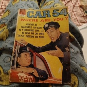 Rare CAR 54 Where Are You? #5, Mar-May 1963, Dell silver age tv show photo cover
