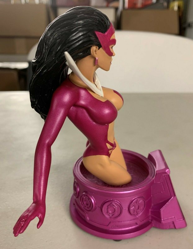 Blackest Night Violet Lantern Star Sapphire Bust  