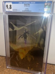 Flash 791 (2023) 1:50 Foil Virgin Variant, CGC Graded 9.8, 1st Ms Murder