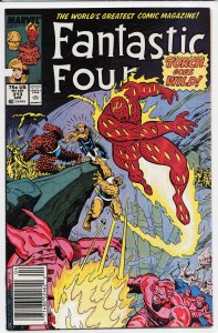 Fantastic Four #313 Newsstand Edition (1988) Fantastic Four