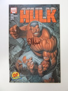 Hulk #1 Dynamic Forces Variant Cover 1st Red Hulk signed by McGuinness VF+