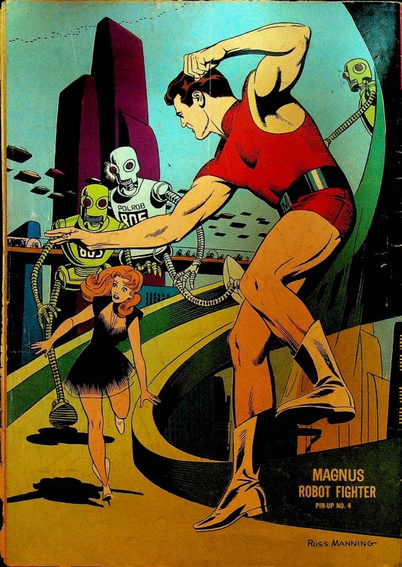 Magnus Robot Fighter 4 Gold Key Comics 1963