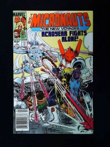 Micronauts The New Voyages #7  Marvel Comics 1985 Vf/Nm Newsstand