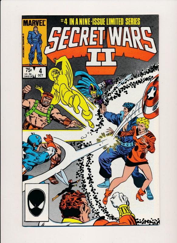 MARVEL COMICS SECRET WARS II LOT #1-#5, #7-#8  F/VF (HX646)