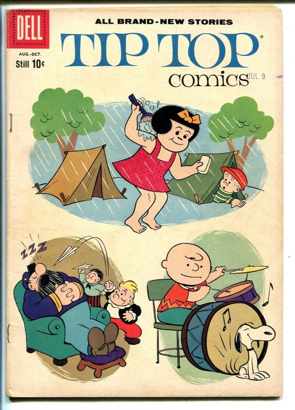 TIP TOP #218 1959-DELL-PEANUTS-vg+