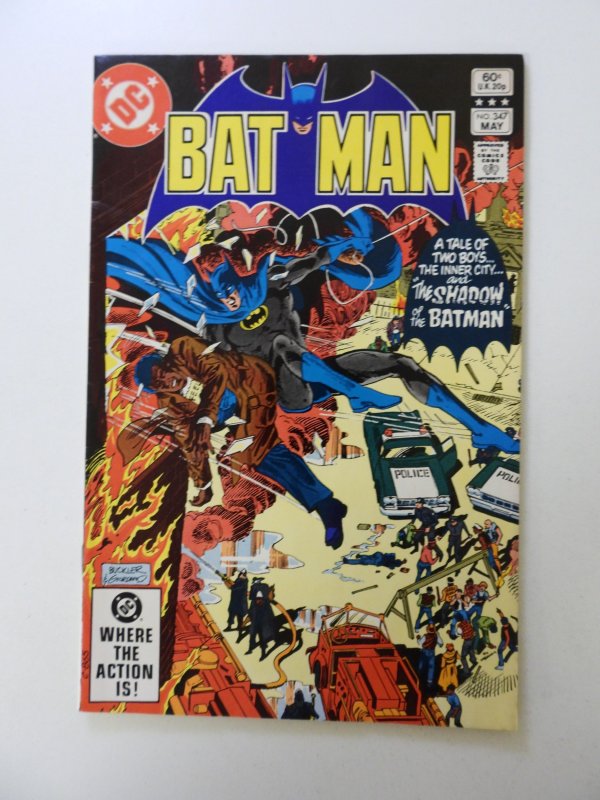 Batman #347 (1982) VF- condition