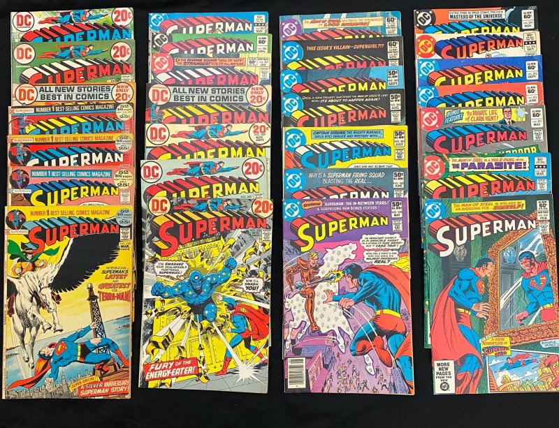 Superman! - 28 book lot