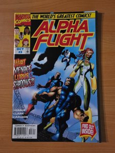 Alpha Flight v2 #3 Direct Market Edition ~ NEAR MINT NM ~ 1997 Marvel Comics