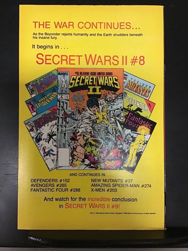 The Amazing Spider-Man #273 (1986) nm