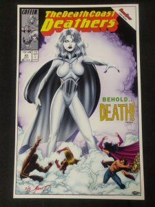 Lady Death: Nightmare Symphony #1 Death Coast Deathers 11 x 17 Print. Signed 2/5