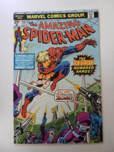 The Amazing Spider-Man #153 (1976) VG condition subscription crease