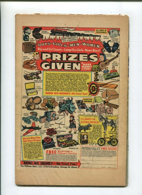 DAREDEVIL #132 (2.5) DYNAMITE COVER! 1956