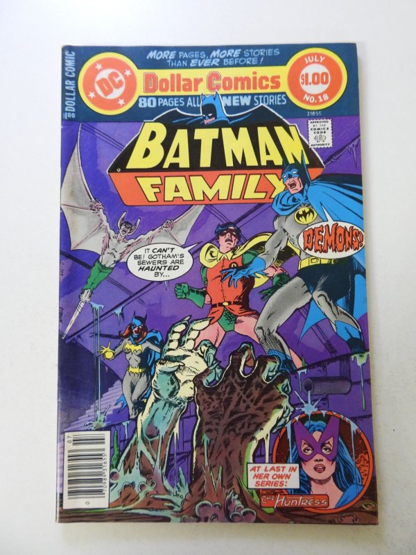 The Batman Family #18 (1978) VF- condition