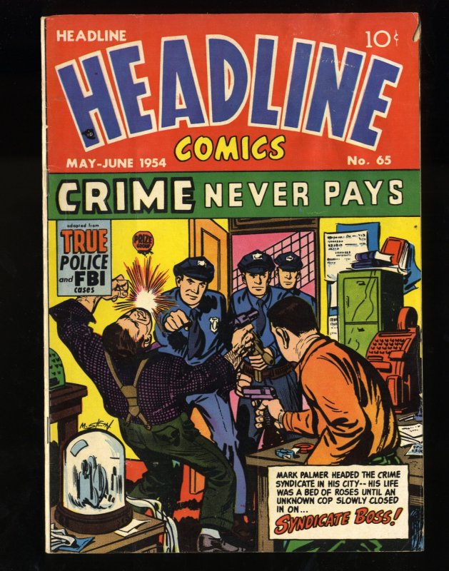 Headline Comics #65 VG+ 4.5