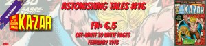 Astonishing Tales 16 FN+ 6.5 Ka-Zar Marvel 1973