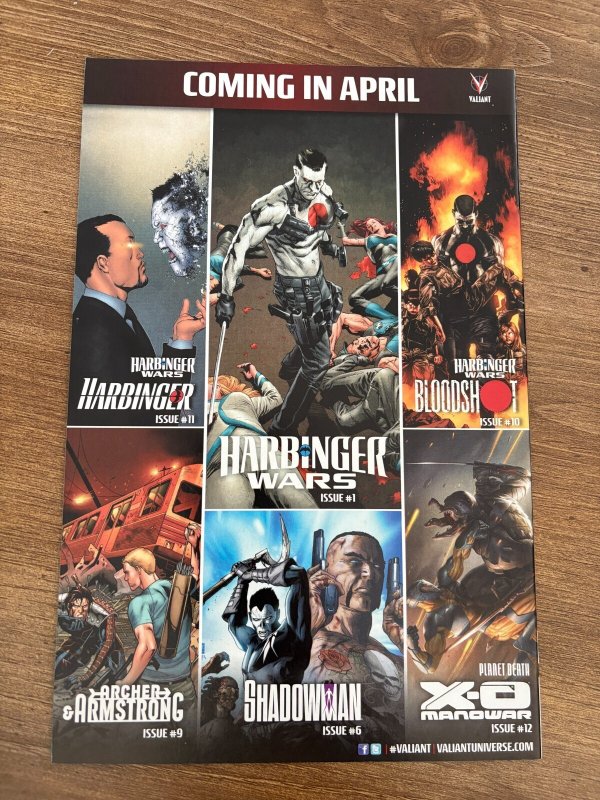 X-O Manowar # 11 NM 1st Print Variant Cover Valiant Comic Book 19 J292