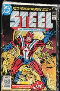 Steel, the Indestructible Man #1 (1978) Steel [Key Issue]