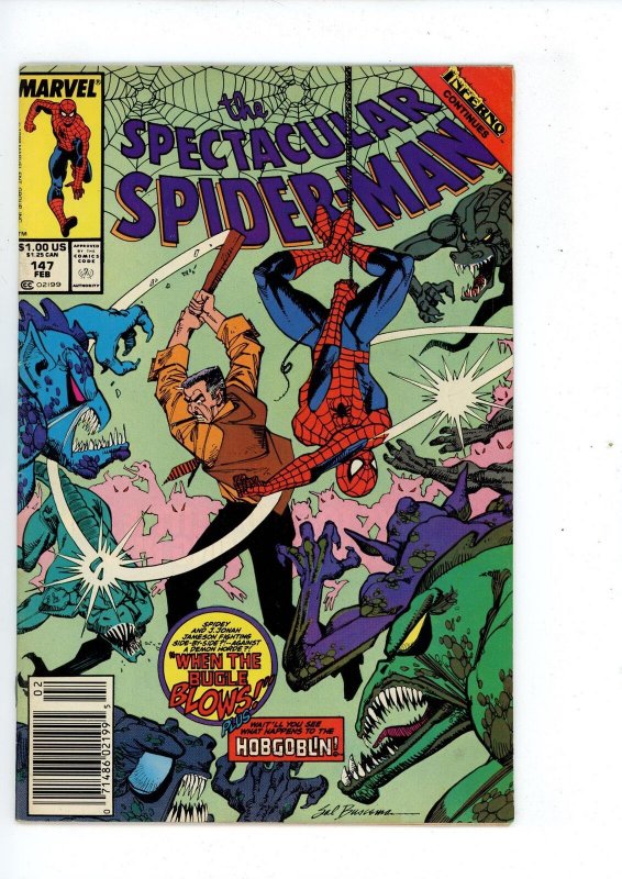 The Spectacular Spider-Man #147 (1989) Spider-Man Marvel Comics