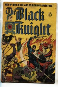 Black Knight #1 CANADIAN variant-1953- Toby Golden Age comic book