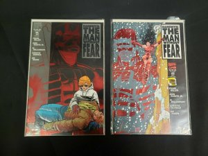 DAREDEVIL 2PC (VF/NM) THE MAN WITHOUT FEAR ISSUES #1-2, FRANK MILLER 1993