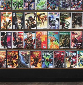 Huge Lot 150+ Comics with Thor, Ultimate Avengers, Action Comics & More!