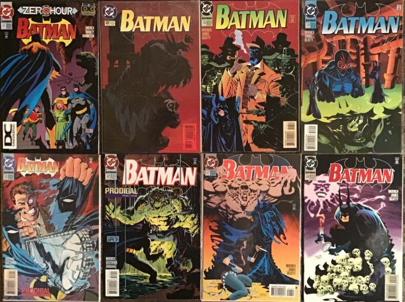 BATMAN DC #511-513,516-520 ALL NM 8 BOOK LOT!