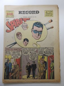 The Spirit #273 (1945) Newsprint Comic Insert Rare!